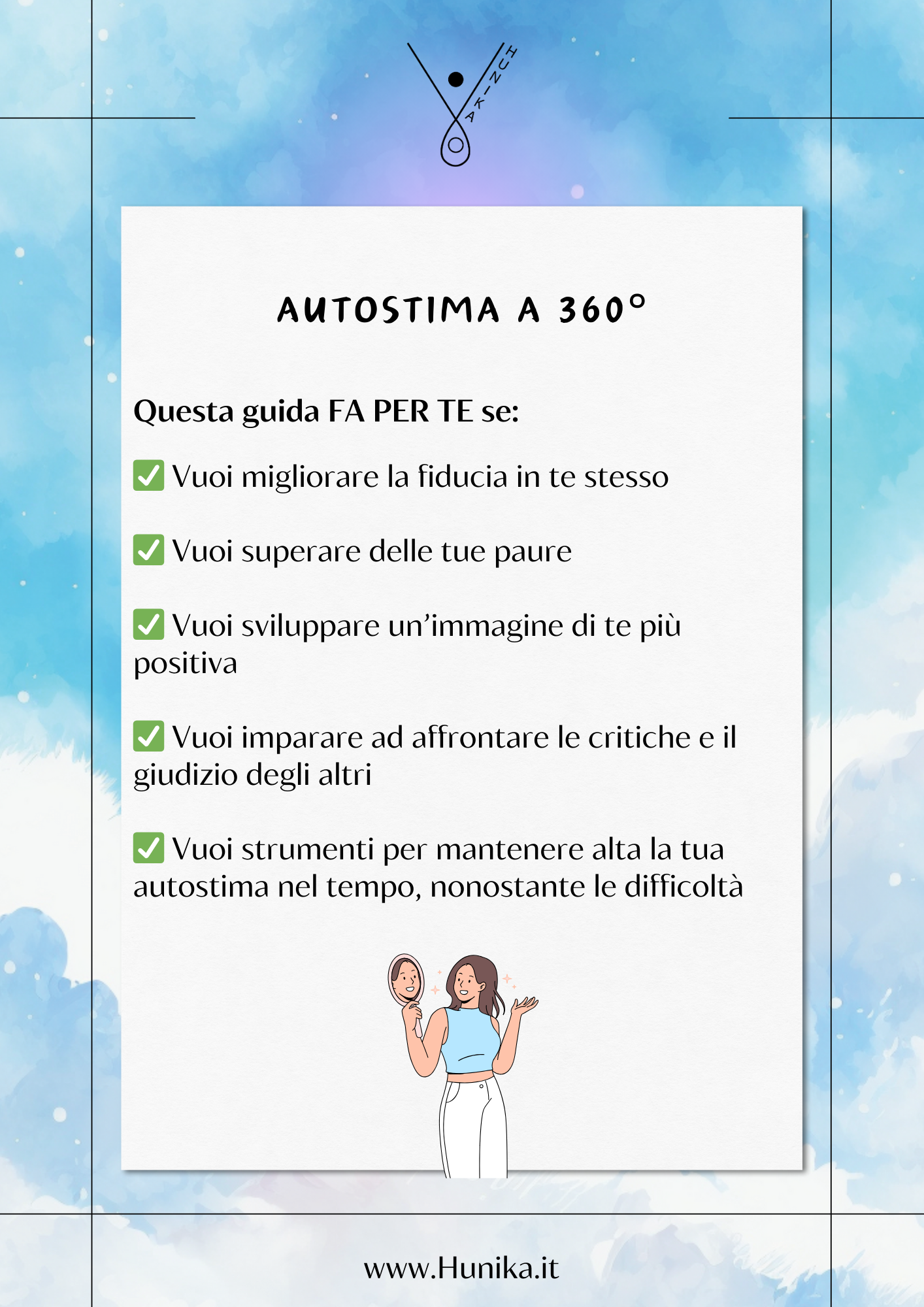 Autostima a 360'! - guida per iniziare ad amare se stessi
